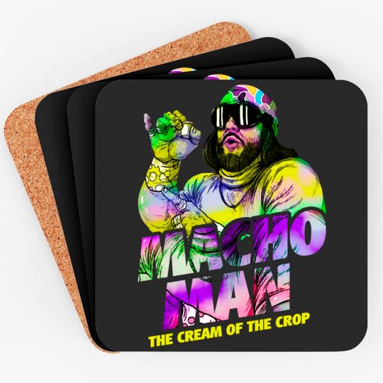 Discover Randy Macho Man - Macho Man - Coasters