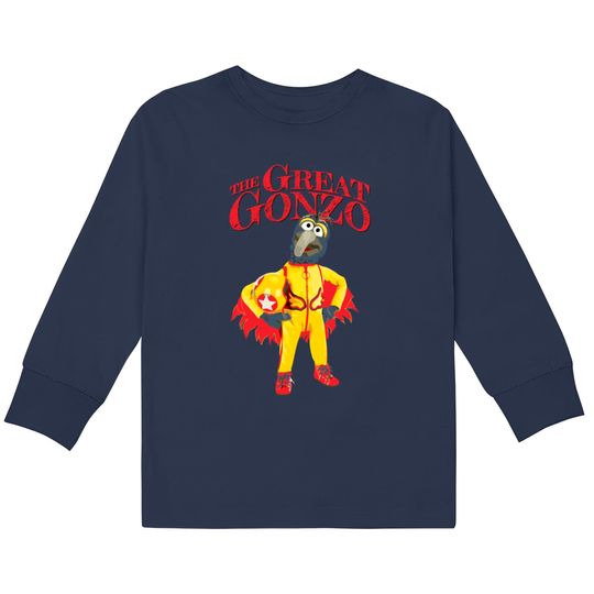 Discover The Great Gonzo - Muppets -  Kids Long Sleeve T-Shirts
