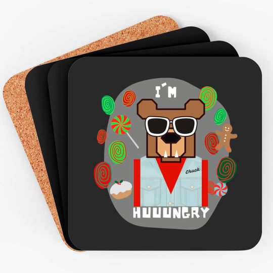 Discover Chuck is Hungry - Emmett Otter - Coasters