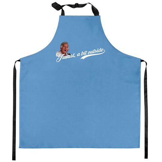 Discover Juuust, a bit outside, distressed - Major League - Kitchen Aprons
