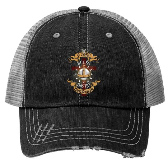 Discover The Holy Hand Grenade of Antioch - Monty Phyton - Trucker Hats