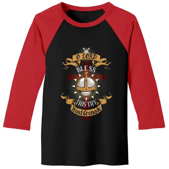 Discover The Holy Hand Grenade of Antioch - Monty Phyton - Baseball Tees
