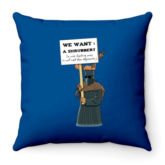 Discover Ni! - Monty Python And The Holy Grail - Throw Pillows