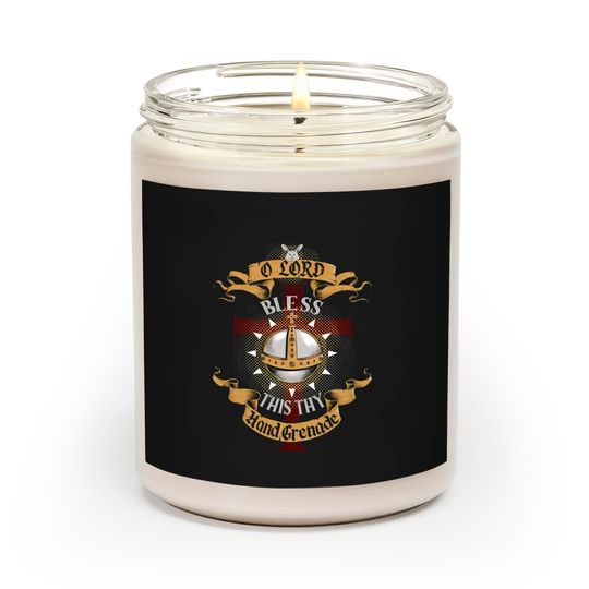 Discover The Holy Hand Grenade of Antioch - Monty Phyton - Scented Candles