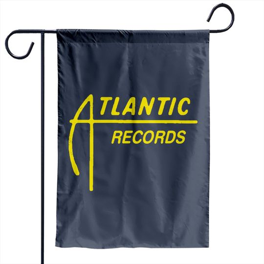 Discover Atlantic Records 60s-70s logo - Record Store - Garden Flags