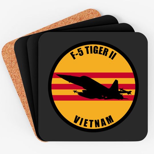 Discover F-5 Tiger II Vietnam - F5 Tiger 2 - Coasters