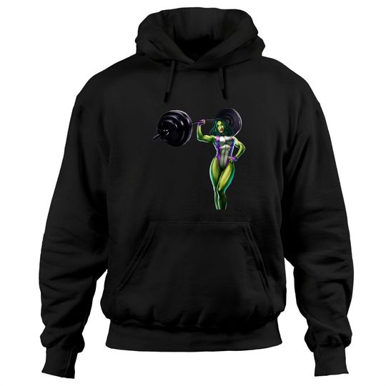 Discover She-Green-Angry lady - Hulk - Hoodies