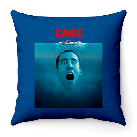 Discover CAGE - Nicolas Cage - Throw Pillows