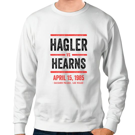 Discover Hagler vs Hearns - Boxing - Sweatshirts