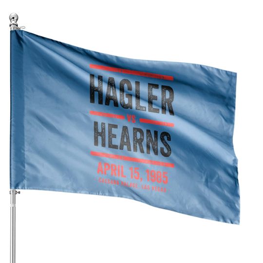 Discover Hagler vs Hearns - Boxing - House Flags