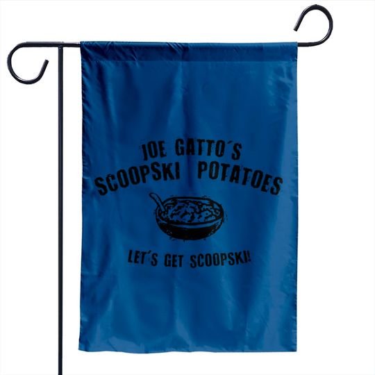 Discover Scoopski Potatoes Black Text - Impractical Jokers - Garden Flags