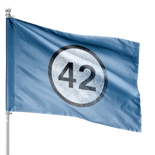 Discover 42 (faded) - 42 - House Flags