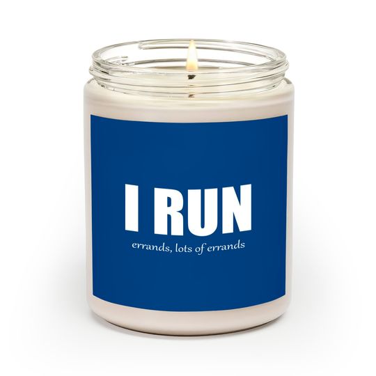Discover I Run - Errands - Run - Scented Candles