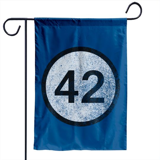 Discover 42 (faded) - 42 - Garden Flags