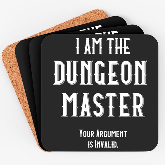 Discover I am the Dungeon Master - Dungeon Master - Coasters