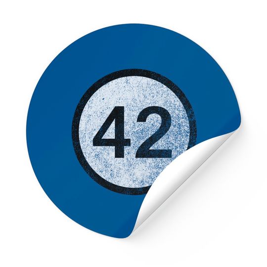 Discover 42 (faded) - 42 - Stickers