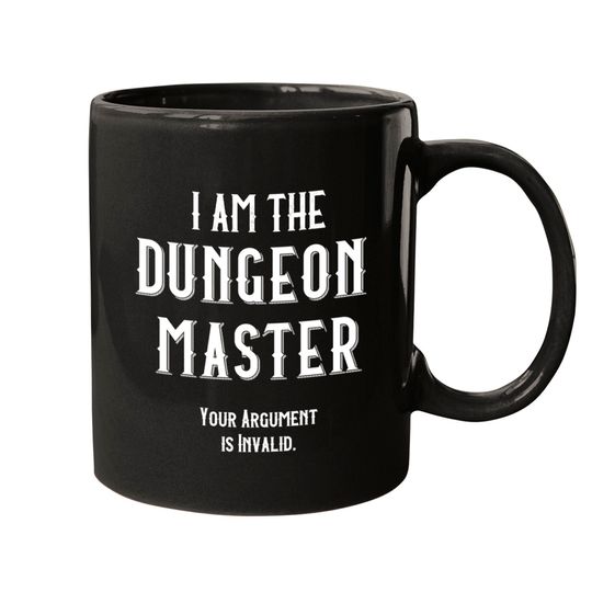 Discover I am the Dungeon Master - Dungeon Master - Mugs