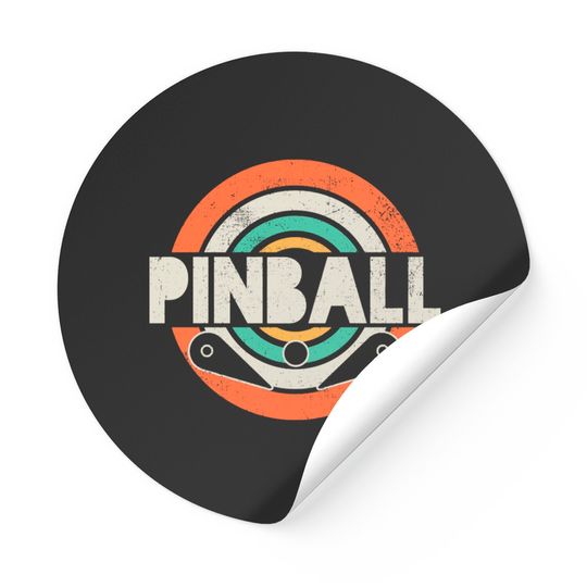 Discover Pinball Vintage - Pinball - Stickers