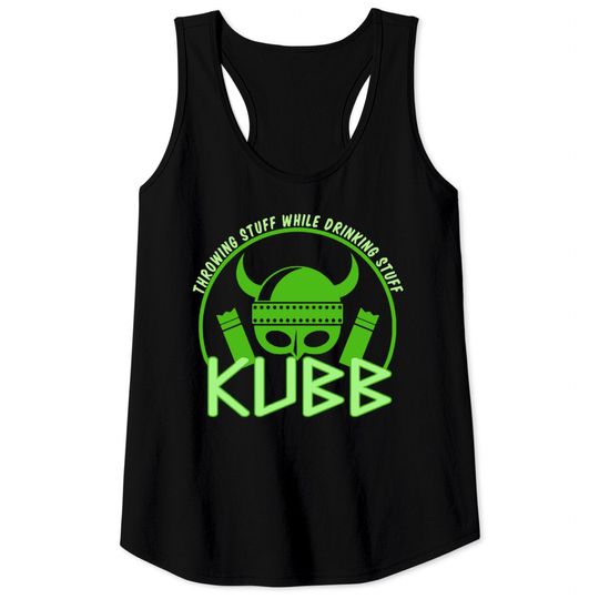 Discover Kubb Viking Chess and Party Tank Tops - Kubb Game - Tank Tops