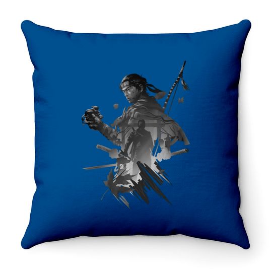 Discover Ghost of Tsushima - Ghost Of Tsushima - Throw Pillows