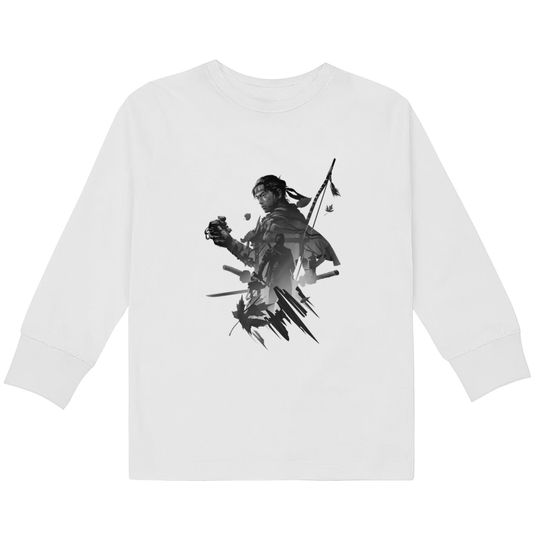 Discover Ghost of Tsushima - Ghost Of Tsushima -  Kids Long Sleeve T-Shirts