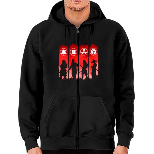 Discover Legends - Ghost Of Tsushima - Zip Hoodies