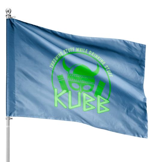 Discover Kubb Viking Chess and Party House Flags - Kubb Game - House Flags
