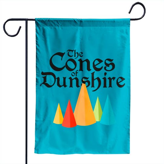 Discover The Cones of Dunshire - Parks and Rec - Parks And Rec - Garden Flags