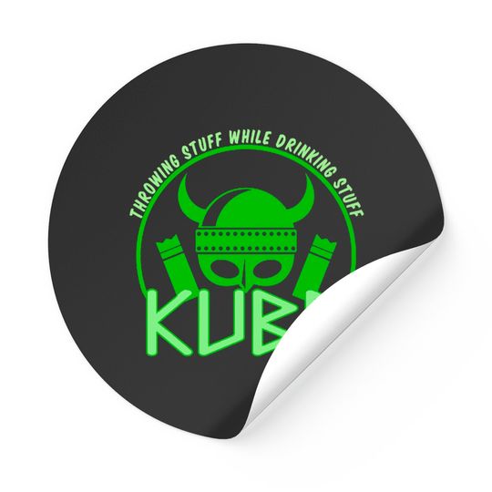 Discover Kubb Viking Chess and Party Stickers - Kubb Game - Stickers