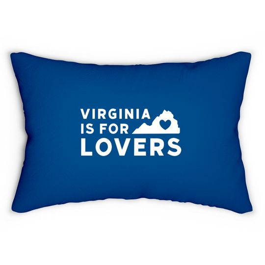 Discover Virginia Is For Lovers Simple Vintage - Virginia Is For Lovers - Lumbar Pillows