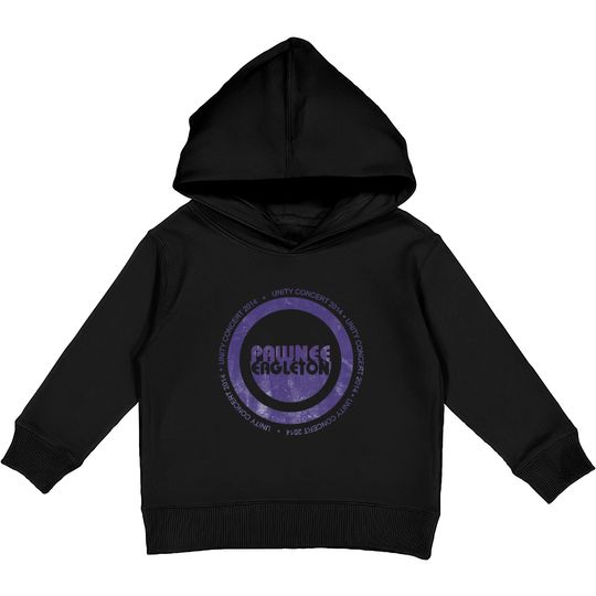 Discover Pawnee eagleton unity concert 2014 - Parks And Rec - Kids Pullover Hoodies