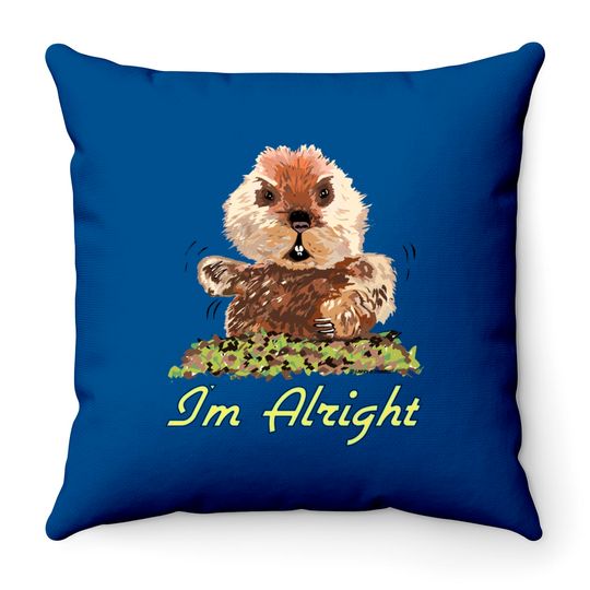 Discover I'm Alright - Caddyshack - Throw Pillows