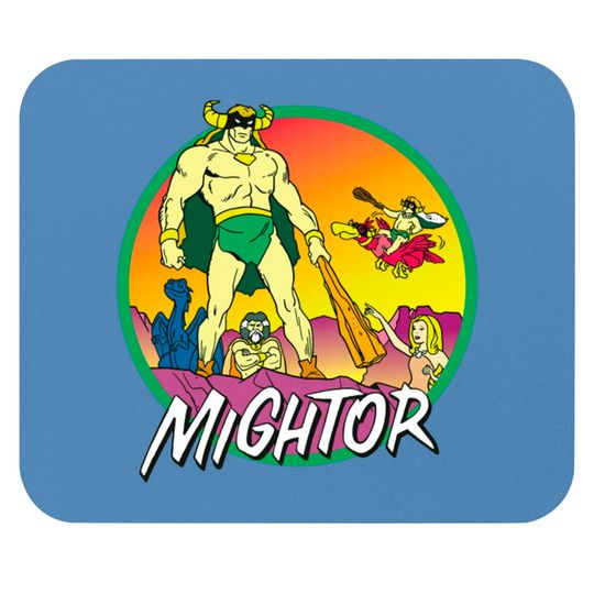 Discover Mightor Cartoon - Mightor - Mouse Pads