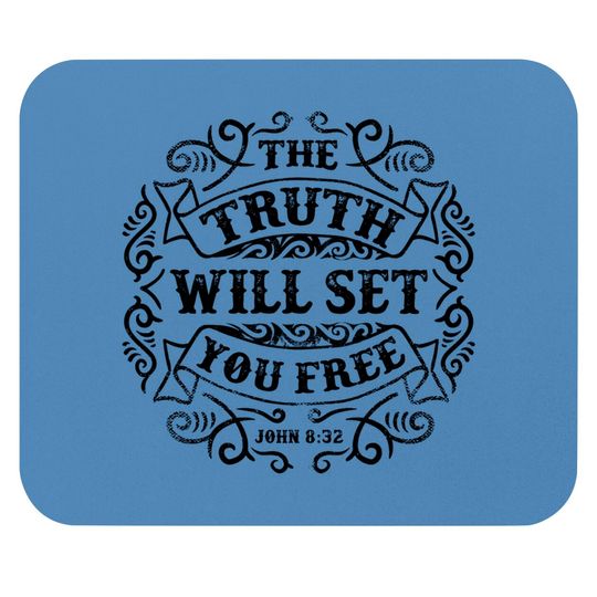 Discover The Truth Will Set You Free - The Truth Will Set You Free - Mouse Pads