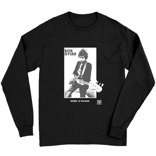 Discover Bob Dylan Blowin in the Wind Rock Tee Long Sleeves