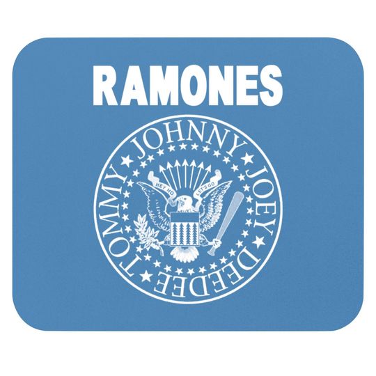 Discover The Ramones Seal Logo Rock Punk Heavy Metal Mouse Pad Mouse Pads