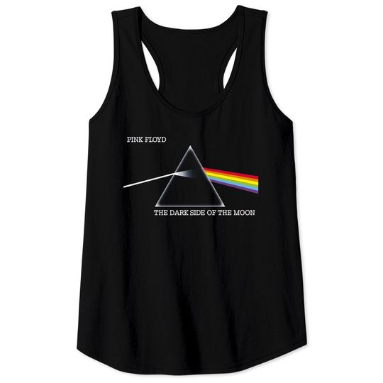 Discover Pink Floyd Dark Side of the Moon Prism Rock Tee Tank Tops