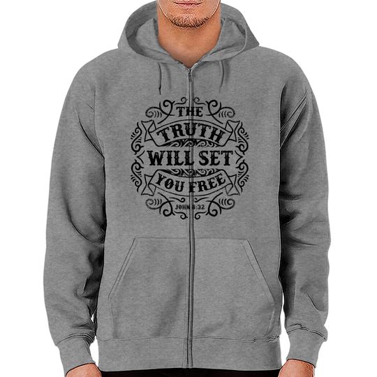 Discover The Truth Will Set You Free - The Truth Will Set You Free - Zip Hoodies