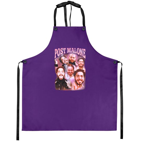 Discover Post Malone Aprons, Post Malone Printed Graphic Aprons