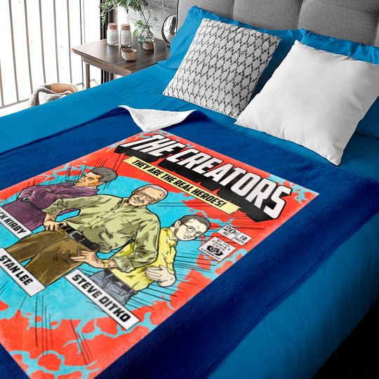 Discover The Creators - Stan Lee - Baby Blankets