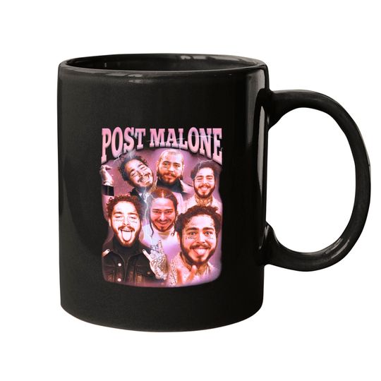 Discover Post Malone Mugs, Post Malone Printed Graphic Mugs
