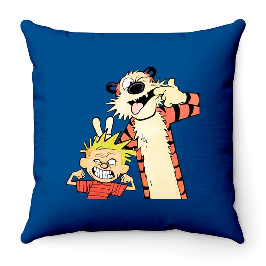 Discover Calvin and Hobbes  Throw Pillows