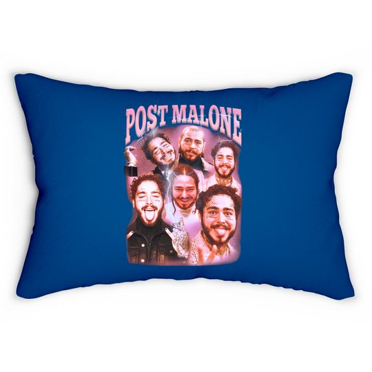 Discover Post Malone Lumbar Pillows, Post Malone Printed Graphic Lumbar Pillows