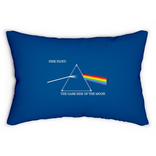 Discover Pink Floyd Dark Side of the Moon Prism Rock Lumbar Pillow Lumbar Pillows
