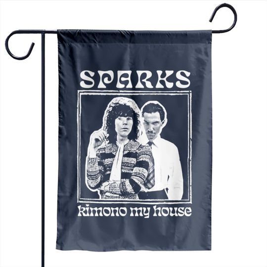 Discover Kimono My House //// Sparks Fan Art Design - Sparks - Garden Flags