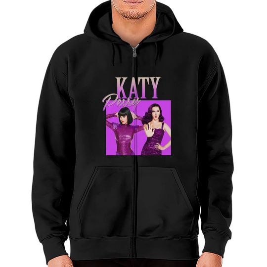 Discover Katy Perry Poster Zip Hoodies