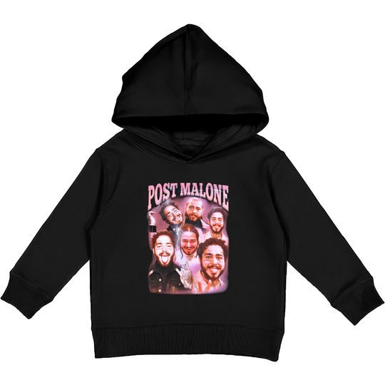 Discover Post Malone Kids Pullover Hoodies, Post Malone Printed Graphic Kids Pullover Hoodies