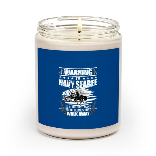 Discover Navy Seabee - US Navy Vintage Seabees - Navy - Scented Candles