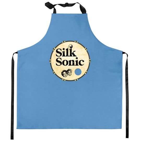 Discover Classic Fans Worn Out Silk Bass Drum Head Sonic Cute Fans Classic Kitchen Aprons