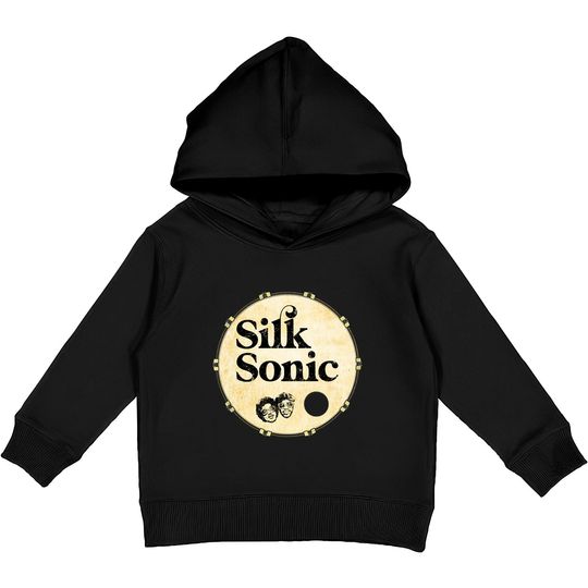 Discover Classic Fans Worn Out Silk Bass Drum Head Sonic Cute Fans Classic Kids Pullover Hoodies